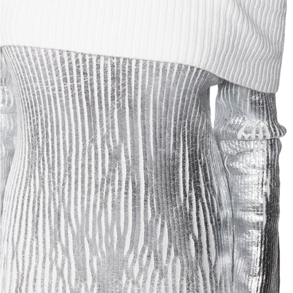 TAKE ME TO ASPEN METALLIC MINI DRESS - XL - Picture 3 of 6